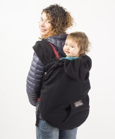 Cobertor porteo Negro/Verde