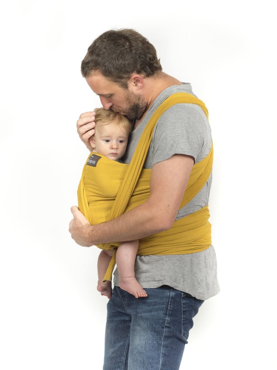 Fular elástico mostaza - Imagen 2