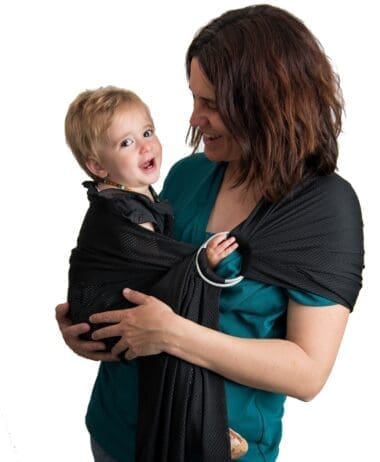 Bandolera porteo agua negra