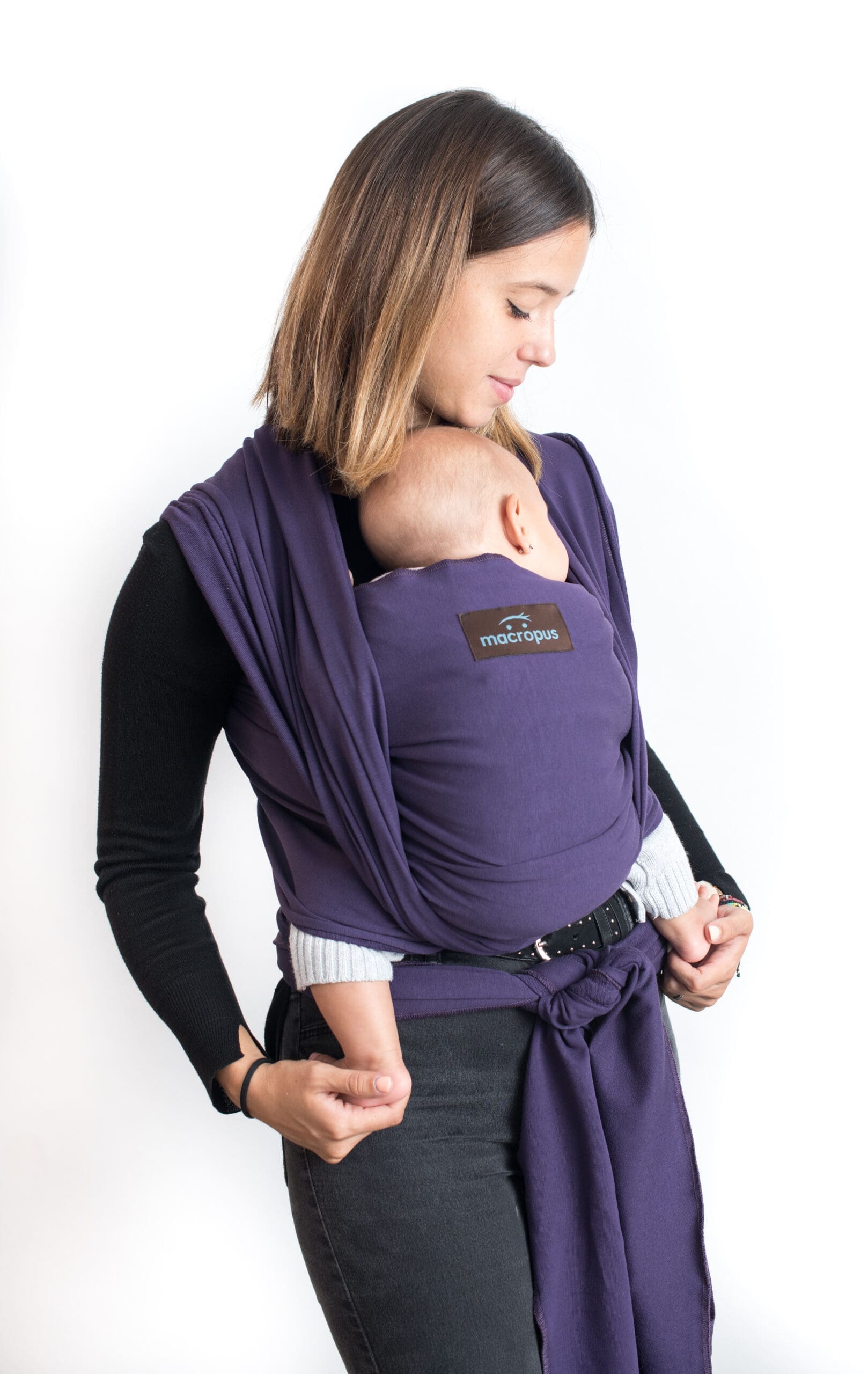 Fular elástico lila - Imagen 2