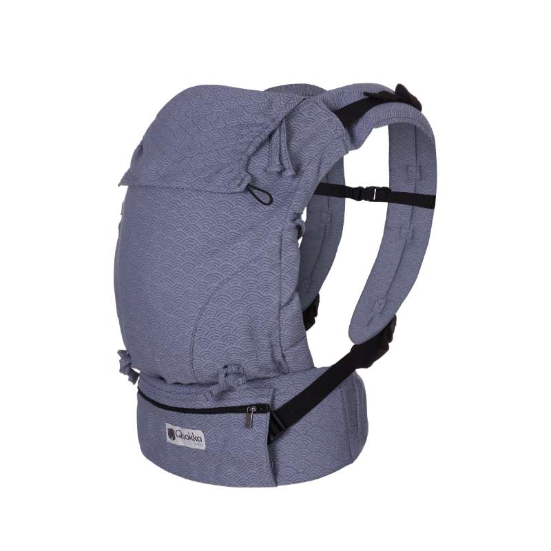 Mochila Ergonómica Quokkababy E-Carrier Blue Vibes - Imagen 2