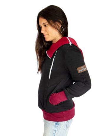 Sudadera lactancia negra