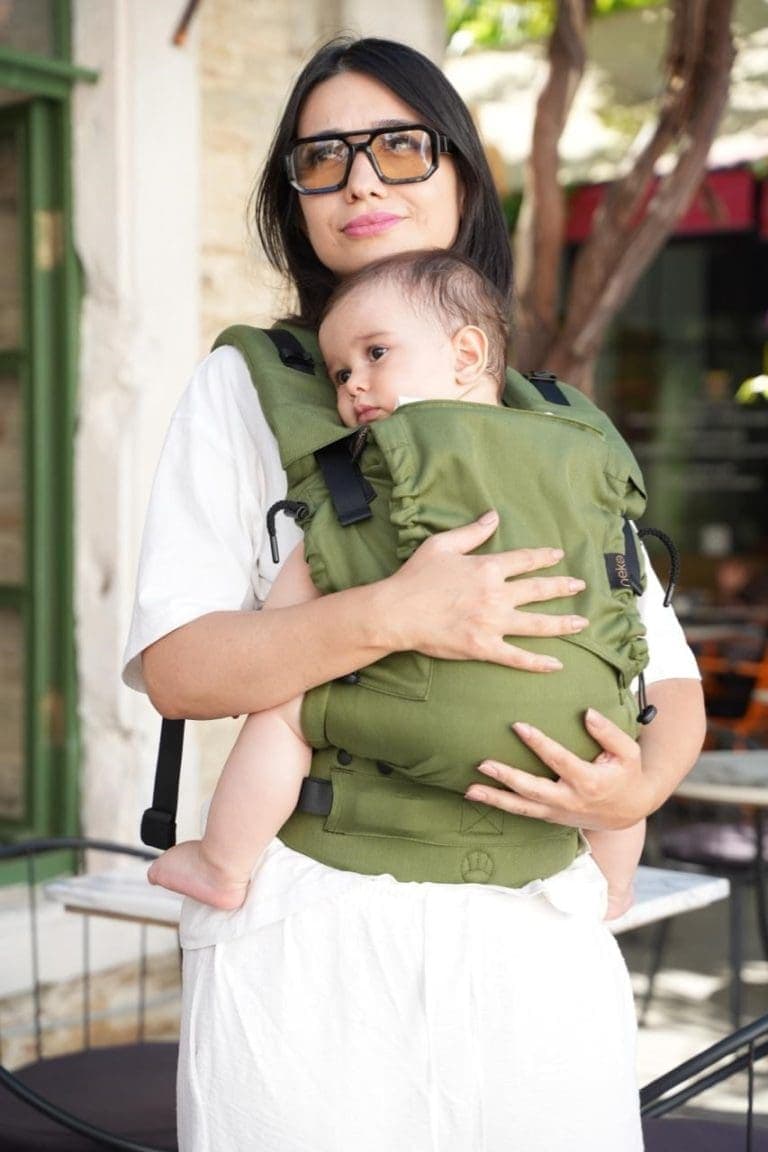 Mochila Ergonómica Neko Smart Baby-Matcha